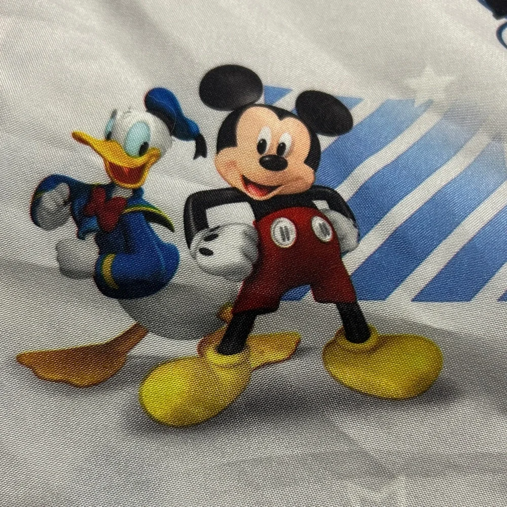 Disney Kids Toddler Bedding Set in White with Multicolor Mickey & Friends Print